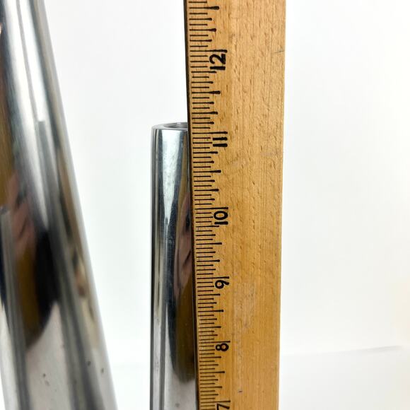 Ikea Modern Minimalist Triangular Profile Tapered Candleholders - Picture 6 of 9